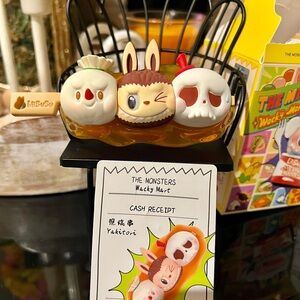 Pop mart The monsters wacky Mart Yakitori figurine